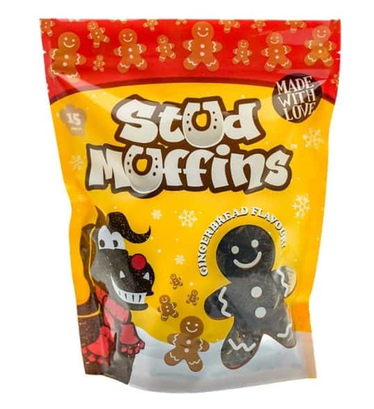 Stud Muffins Paardenkoekjes Peperkoek Zak 15st