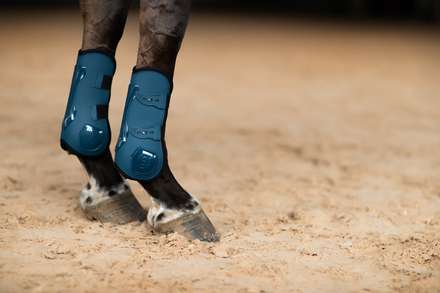 EQUESTRIAN STOCKHOLM ANATOMIC TENDON BOOTS BLUE MEADOW