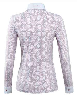 EQUILINE COMPETITION SHIRT LONG SLEEVE MAUVE